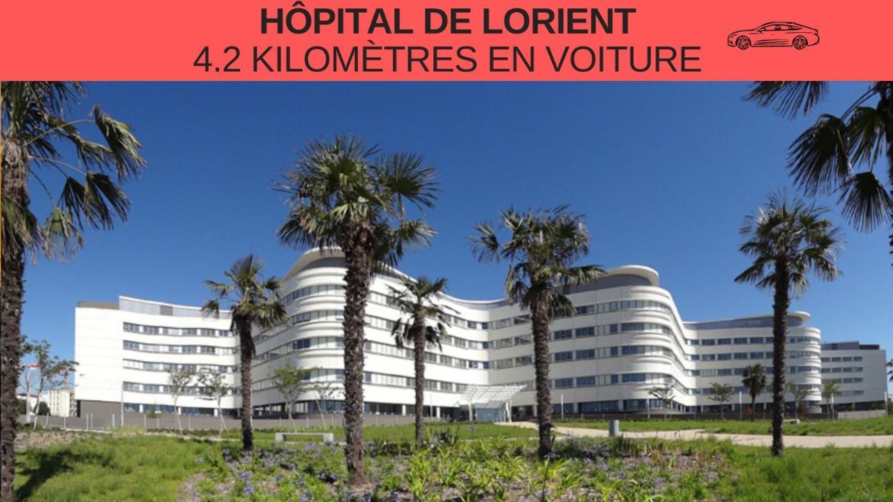 L'Atelier Chic - Wifi Fibre - Parking Privee - Balcon - Netflix Appartement Lanester Buitenkant foto