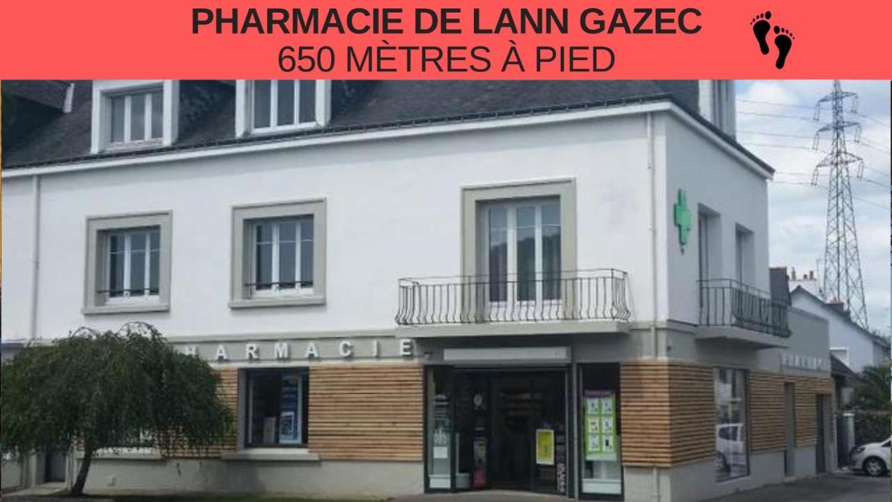 L'Atelier Chic - Wifi Fibre - Parking Privee - Balcon - Netflix Appartement Lanester Buitenkant foto