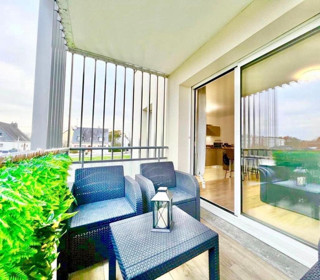 L'Atelier Chic - Wifi Fibre - Parking Privee - Balcon - Netflix Appartement Lanester Buitenkant foto